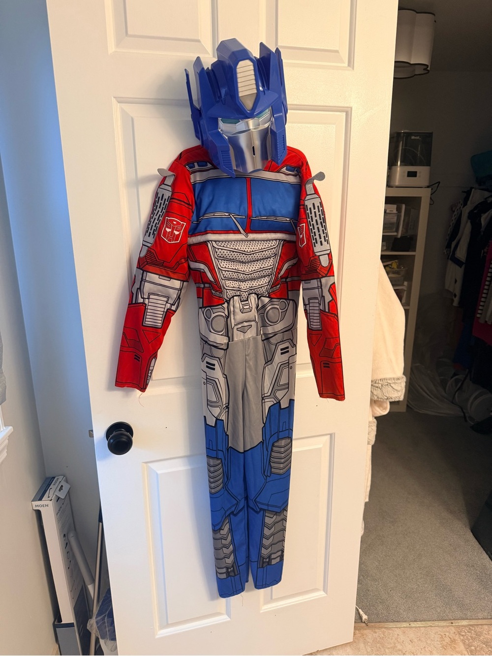 Transformers Optimus Prime Kids Muscle Costume